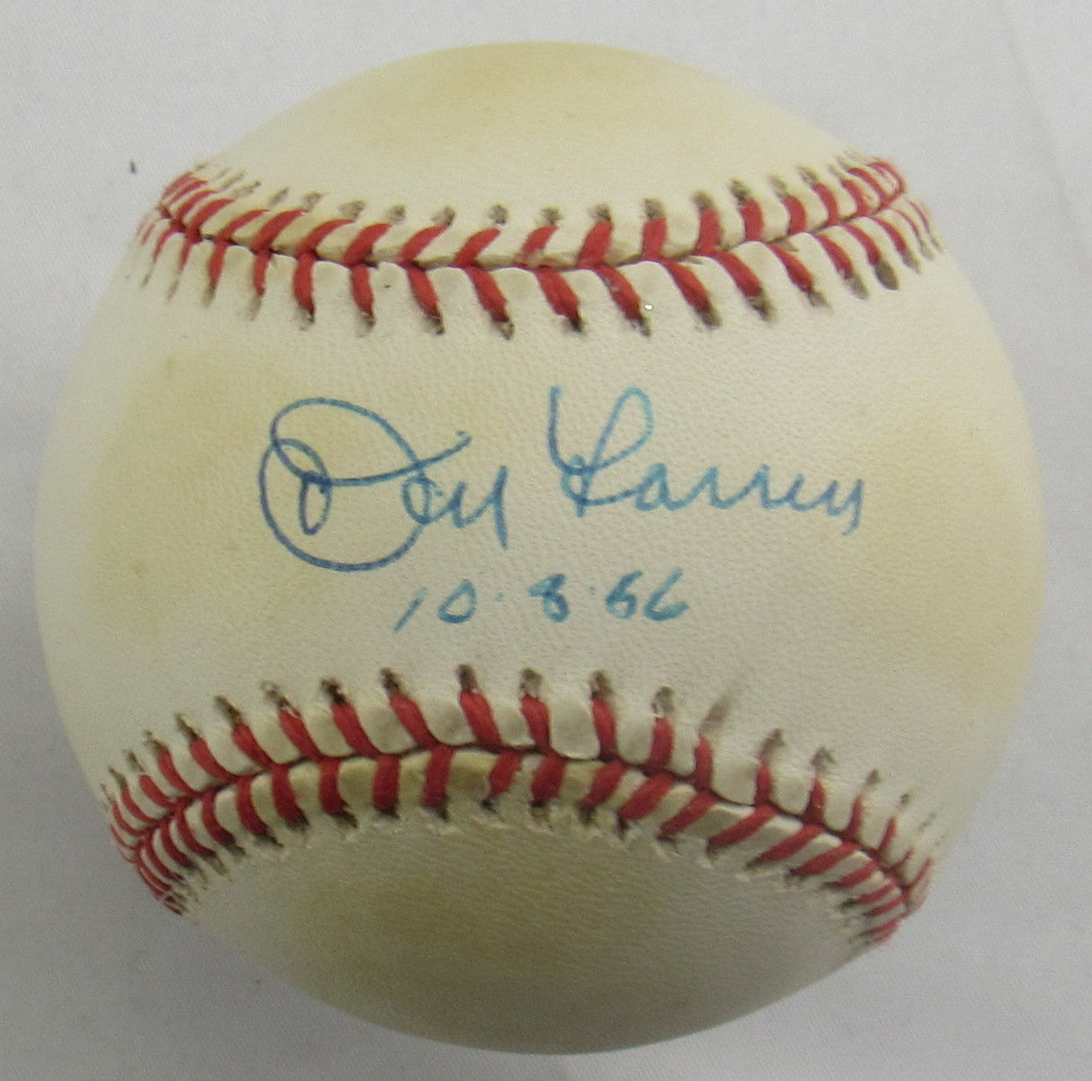 Don Larsen Signed Auto Rawlings Baseball JSA CN60093