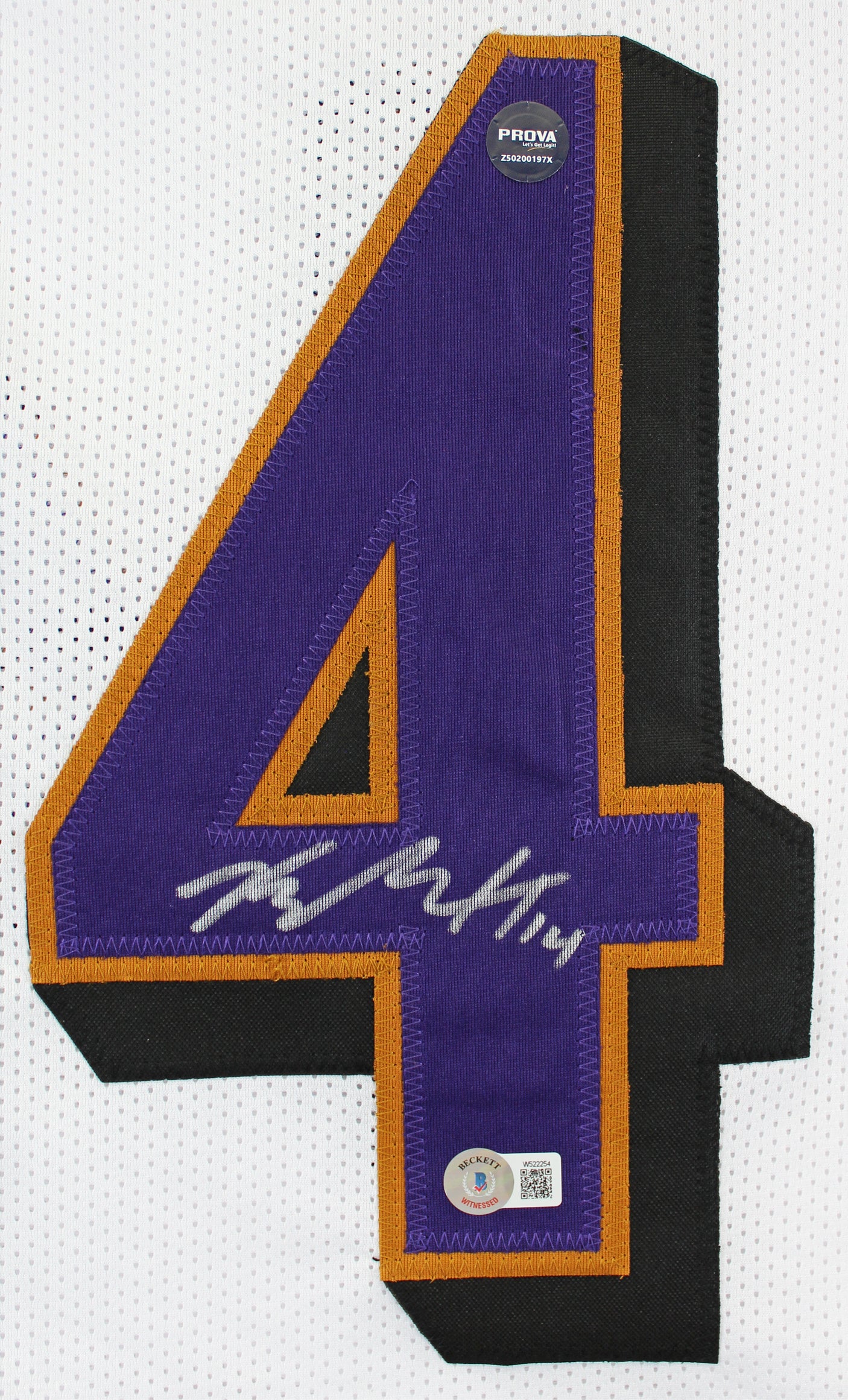 Magic Johnson Signed All Stars #136 Funko Pop Vinyl Figure w/ Red Sig BAS Wit