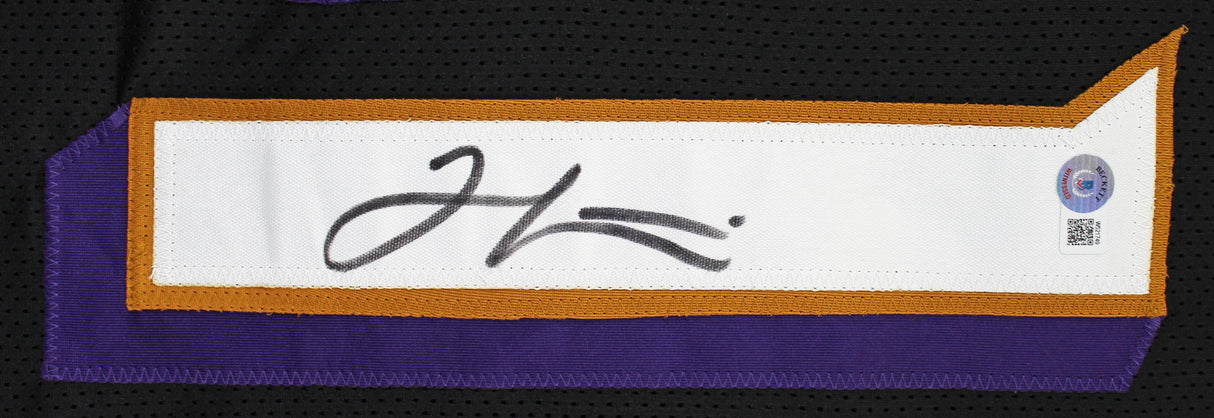 Jamal Lewis Authentic Signed Black Pro Style Jersey Autographed BAS Witnessed