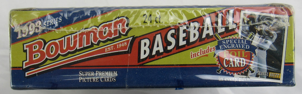 1993 Bowman Sealed 24ct Baseball Wax Box