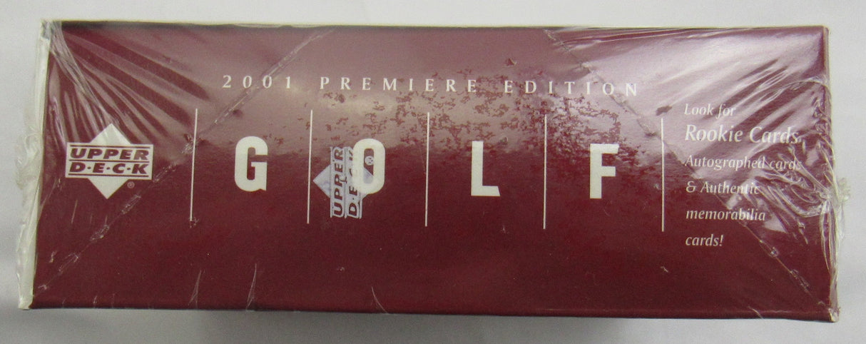 2001 Upper Deck Premiere Edition Sealed 24ct Wax Box