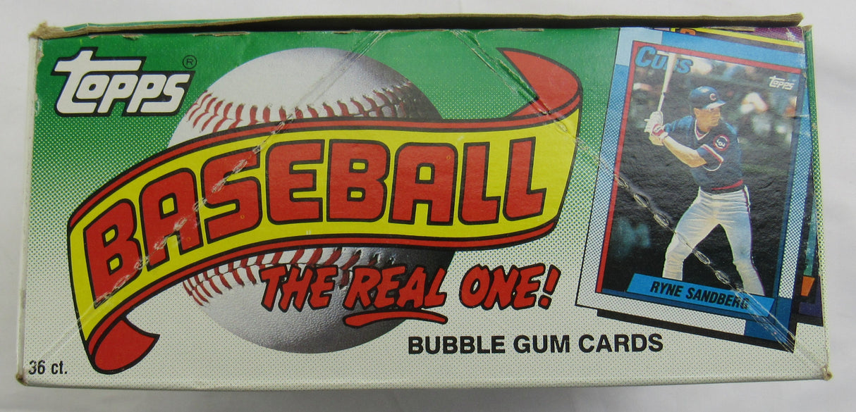 1990 Topps 36ct Baseball Wax Box