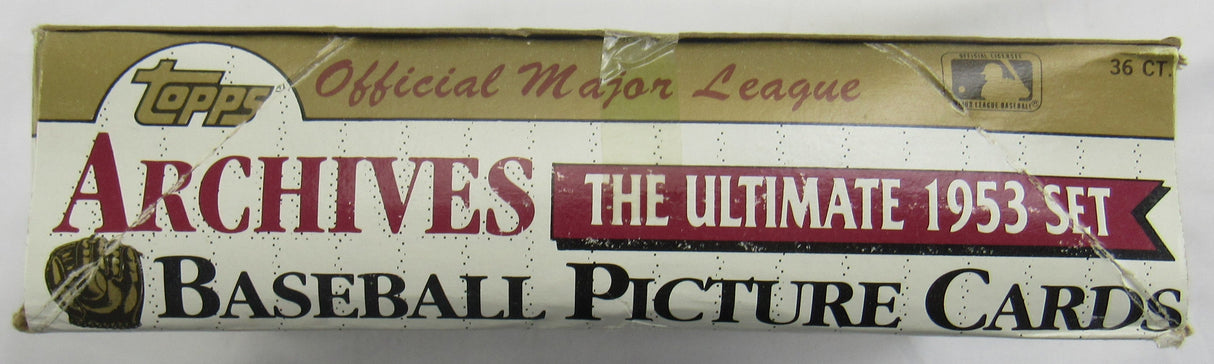 1991 Topps Archives The Ultimate 1953 Set Baseball Wax Box