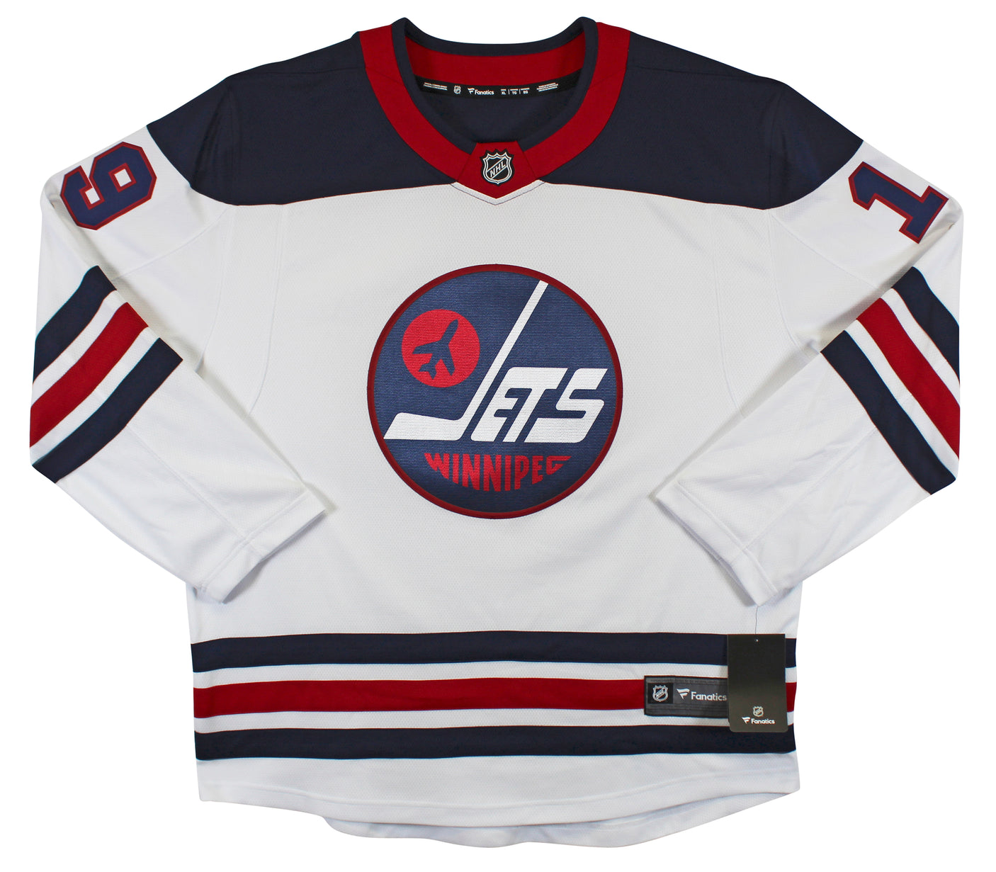 Jets Shane Doan "3x Inscribed" Signed White Fanatics Breakaway Jersey BAS Wit