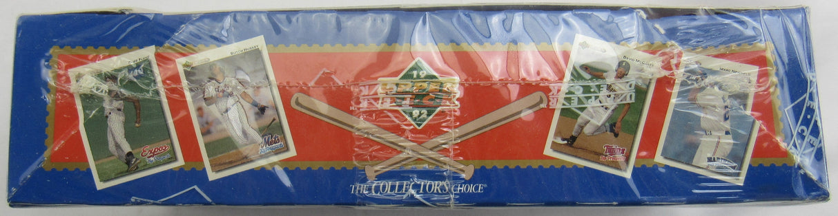 1992 Upper Deck Premiere Edition Minor League 36ct Sealed Baseball Wax Box