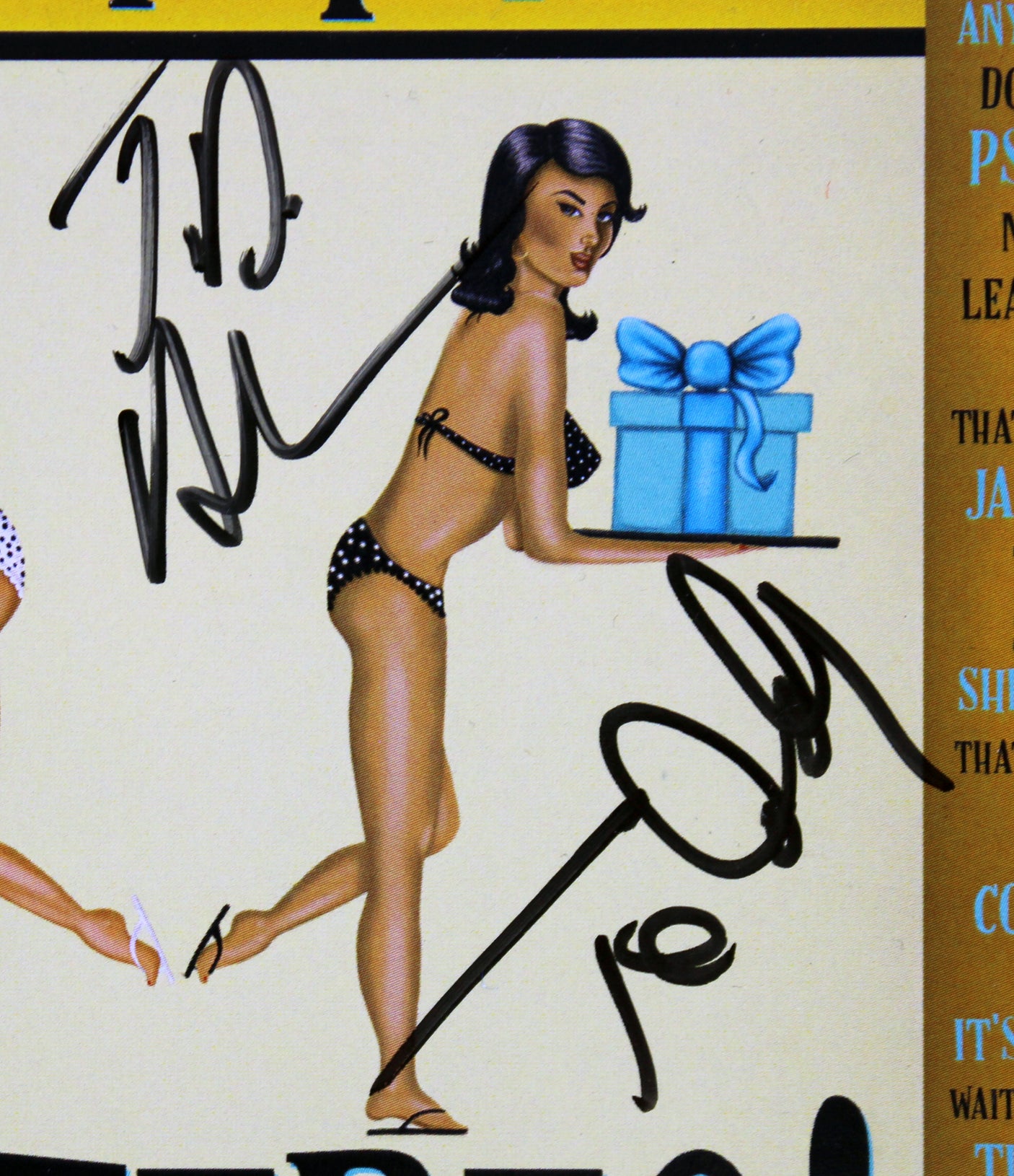 The Boxmasters (3) Thornton, Andrew & Andreadis Signed In Stereo! Cd Cover BAS