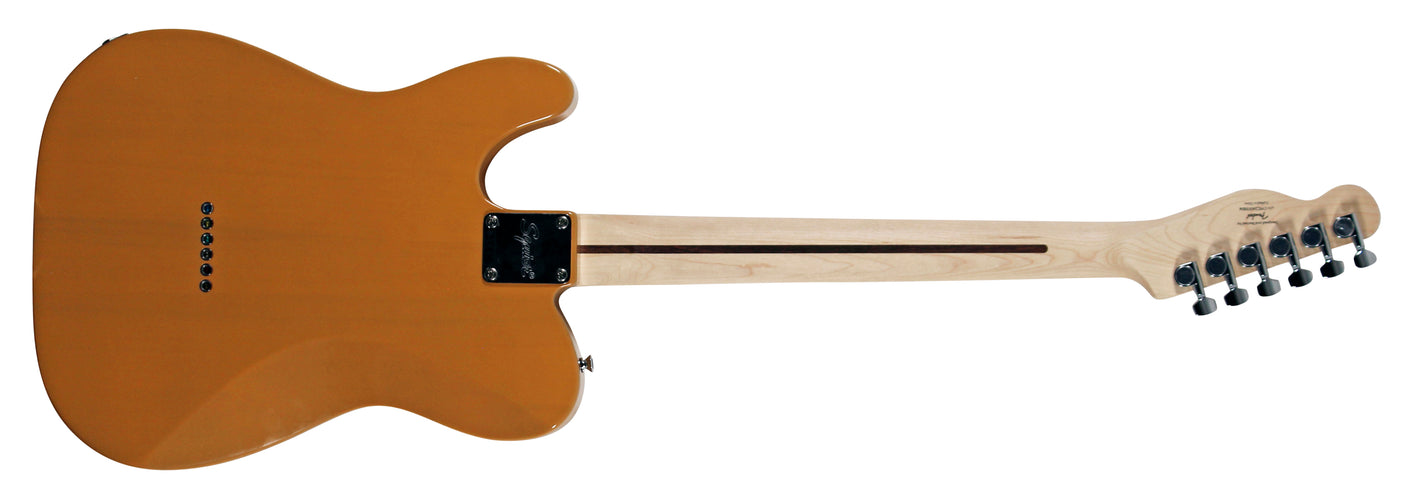 Keith Richards The Rolling Stones Signed Butterscotch Fender Guitar BAS #A00373