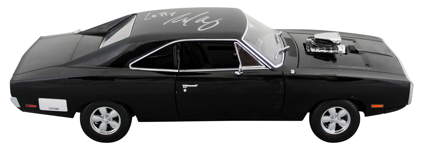 Michelle Rodriguez "Letty" Signed 1970 Dodge Charger 1:18 Scale Die Cast Car BAS