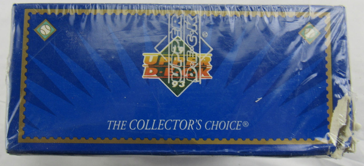 1993 Upper Deck Series 2 Baseball Sealed Wax Box