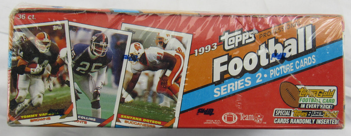 1993 Topps Football Series 2 Sealed Wax Box