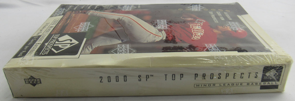 2000 Upper Deck Baseball SP Top Prospects Sealed Wax Box - Michael Jordan Auto