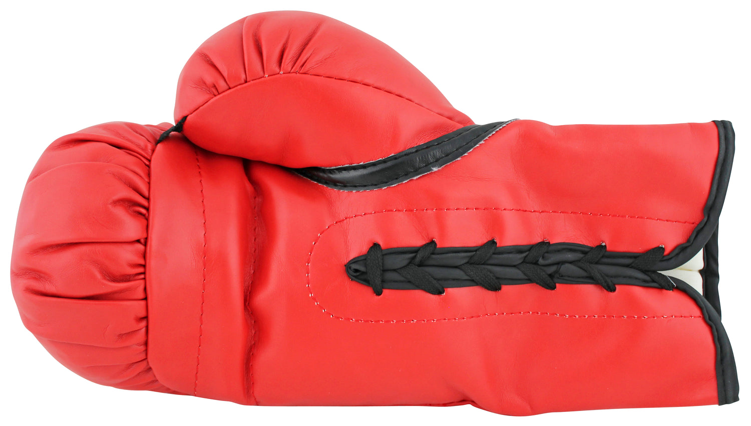 Muhammad Ali & Joe Frazier Signed Red Everlast Boxing Glove PSA/DNA #7A02081