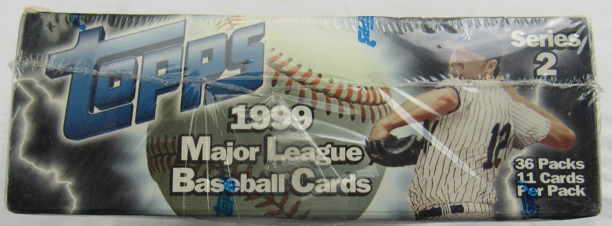 1999 Topps Baseball Series 2 Sealed Wax Box