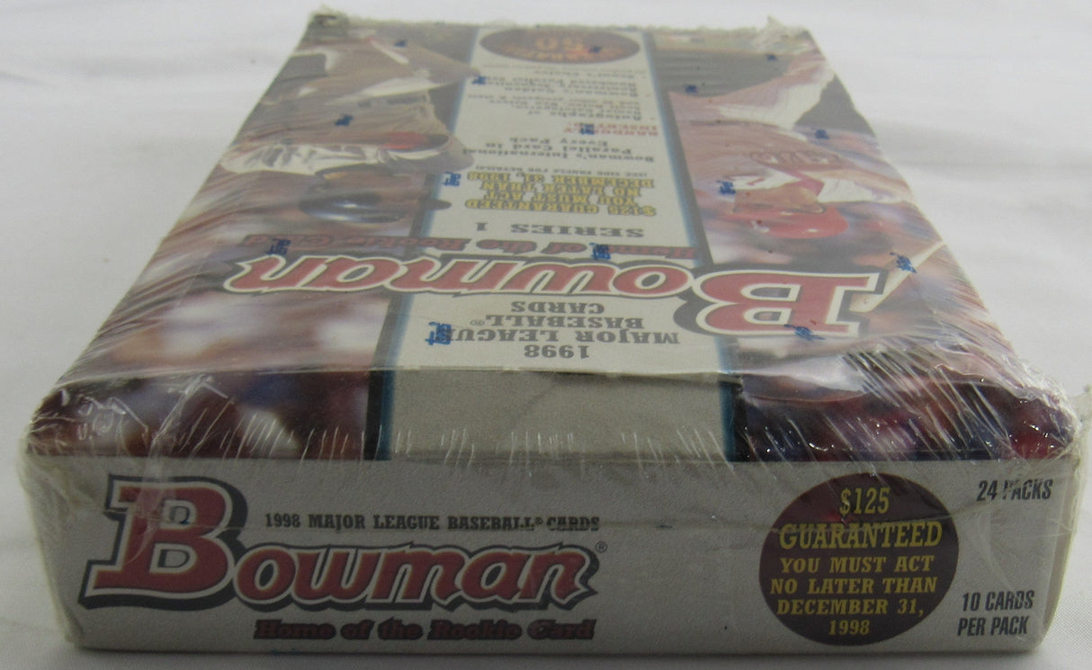 1998 Bowman Baseball Series 1 Wax Box