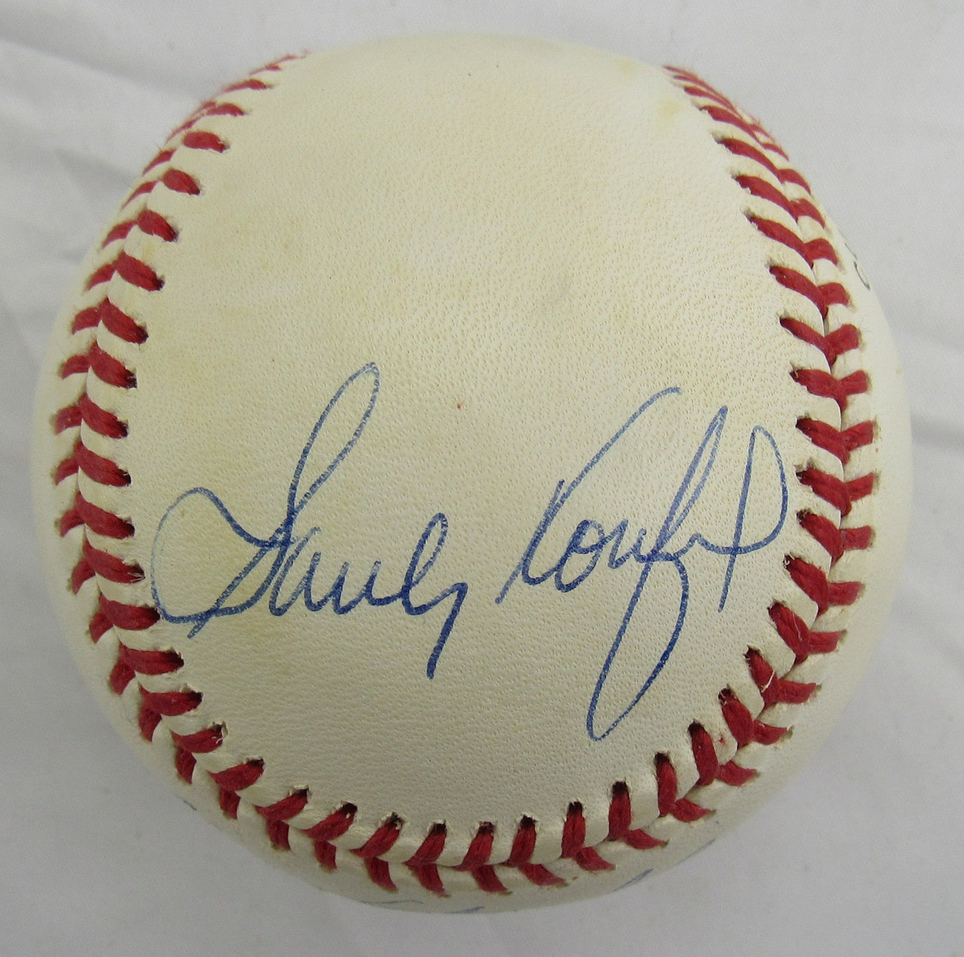 Don Drysdale Sandy Koufax Signed Rawlings Baseball PSA A91810