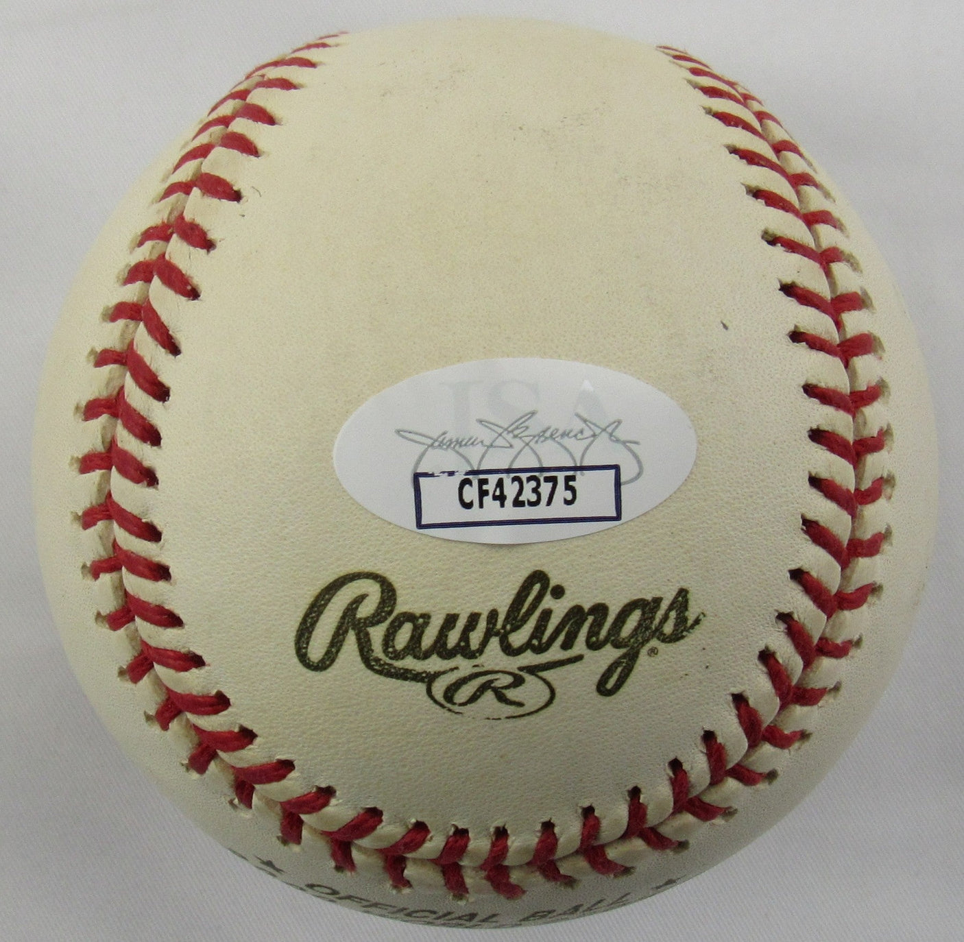 Jeff Nelson Signed Auto Rawlings Baseball JSA CF42375