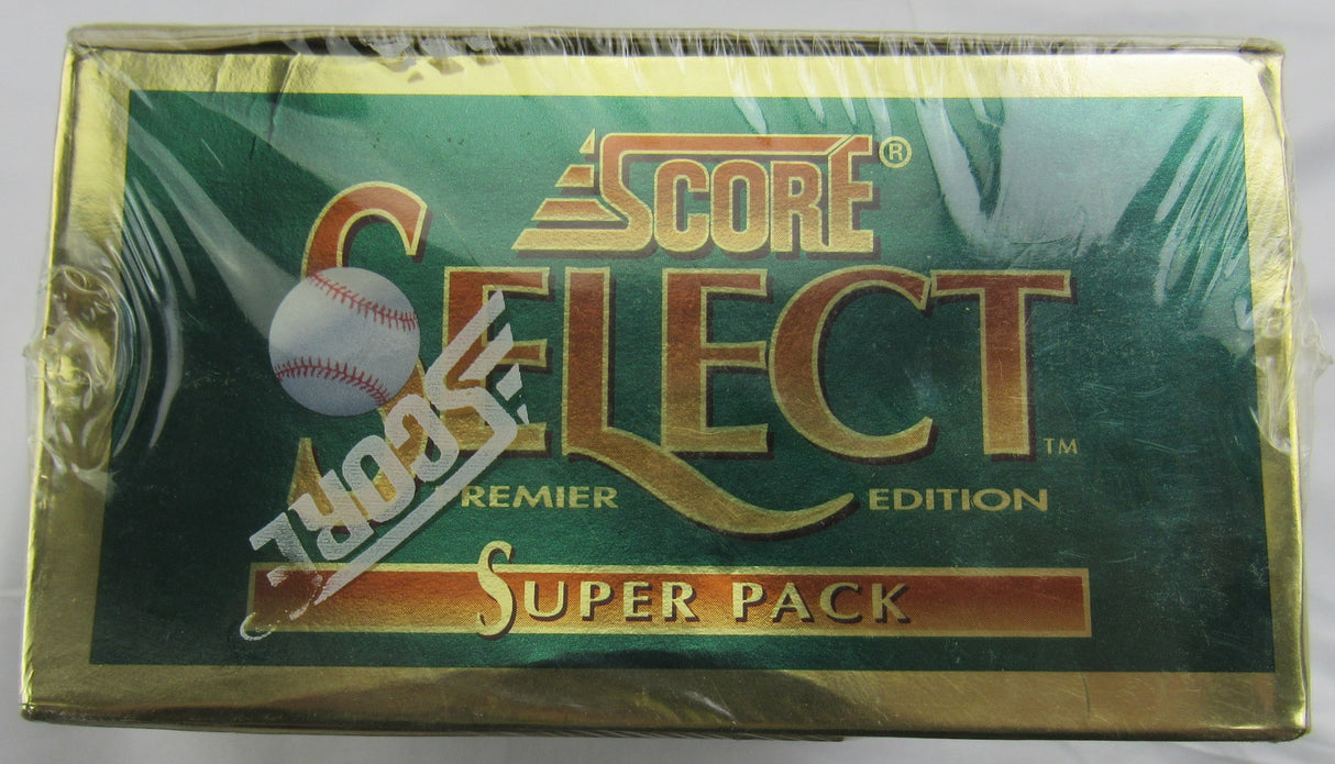 1993 Score Select Baseball Wax Box