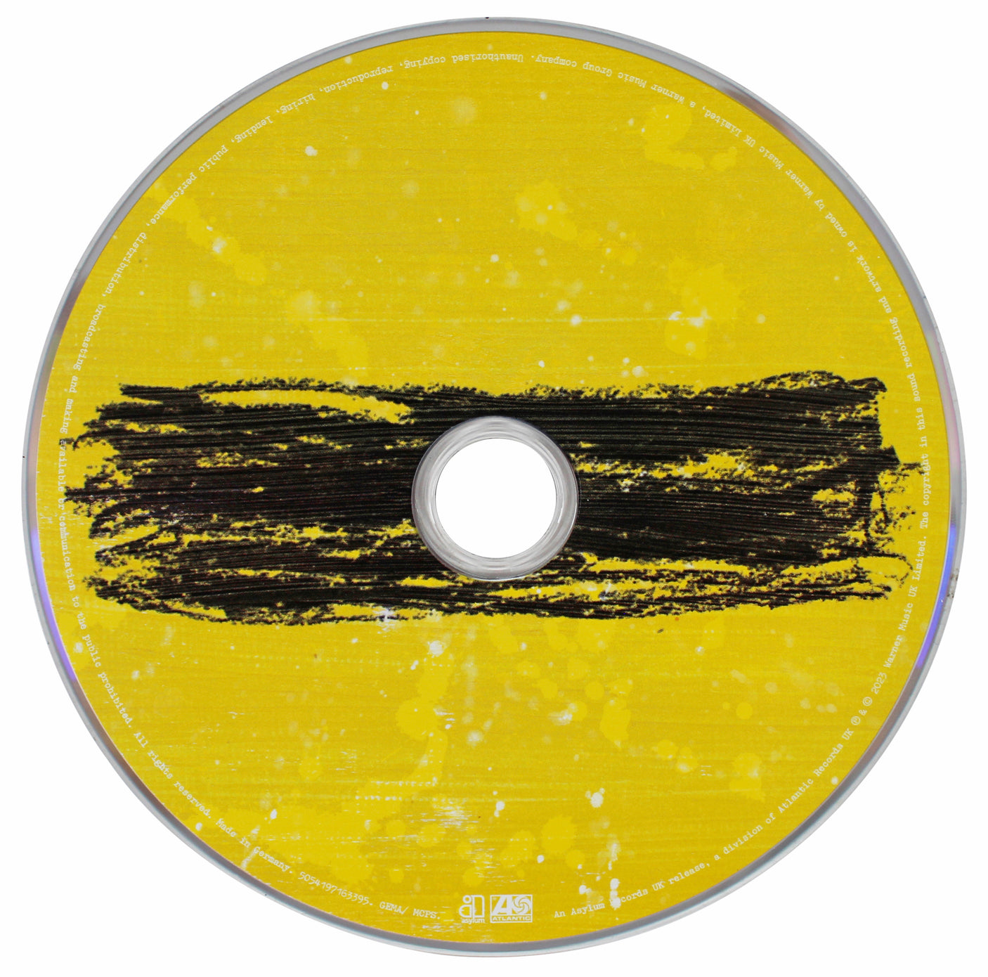 Ed Sheeran Authentic Signed Subtract Cd Insert W/ Disk Autographed BAS