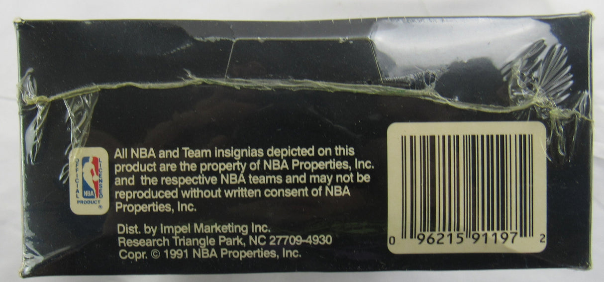 1991 NBA Hoops Series 1 Wax Box
