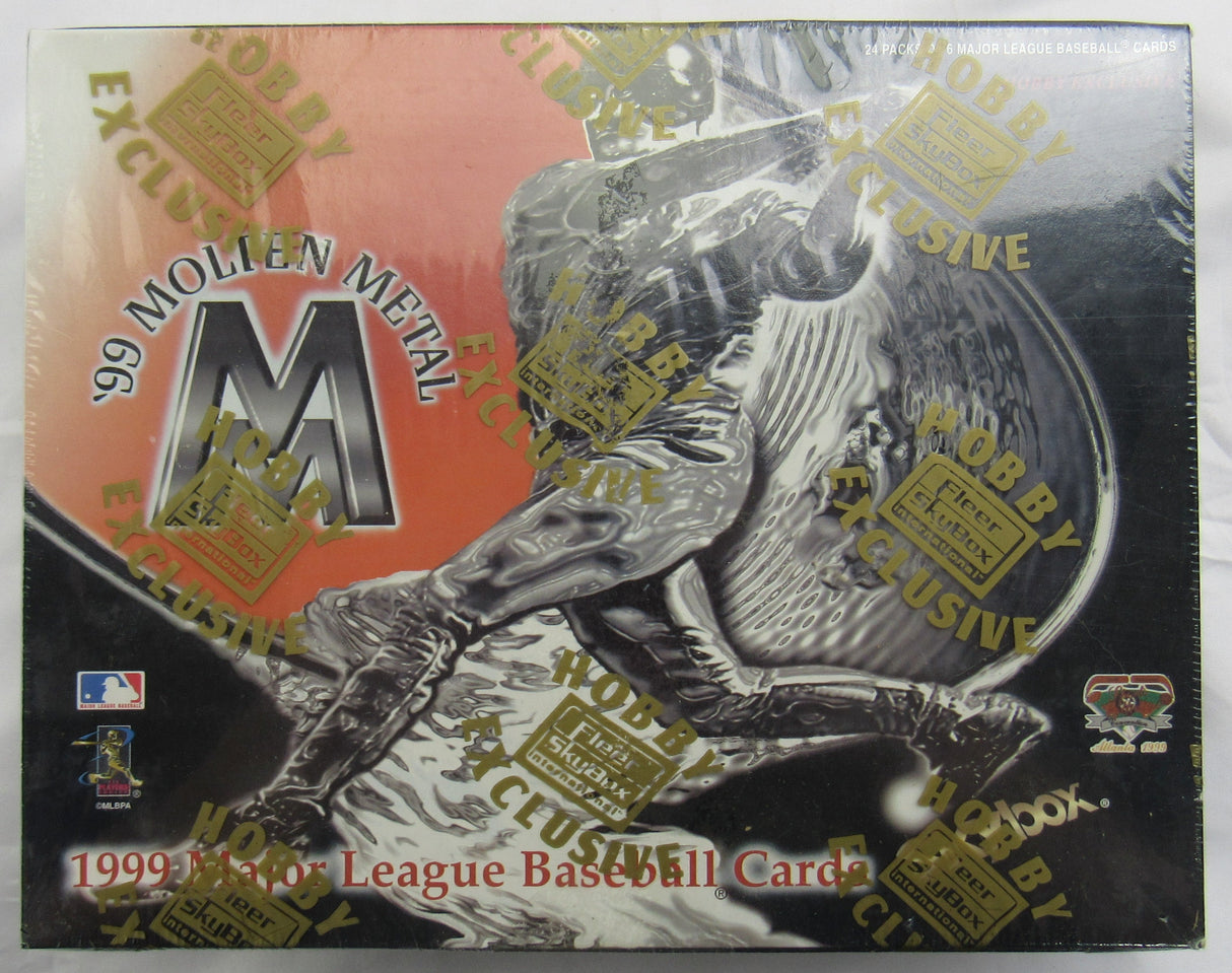1999 Fleer Skybox Molten Metal Baseball Wax Box