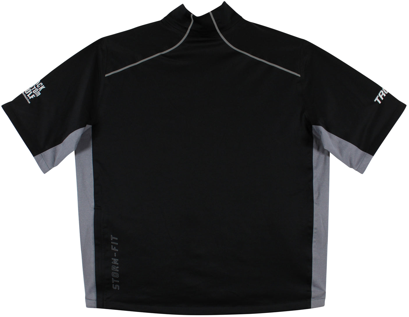 John Daly Authentic Signed Match Worn Black Nike Quarter Zip Shirt BAS #BH00334