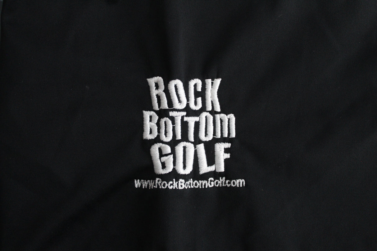 John Daly Authentic Signed Match Worn Black Nike Quarter Zip Shirt BAS #BH00334