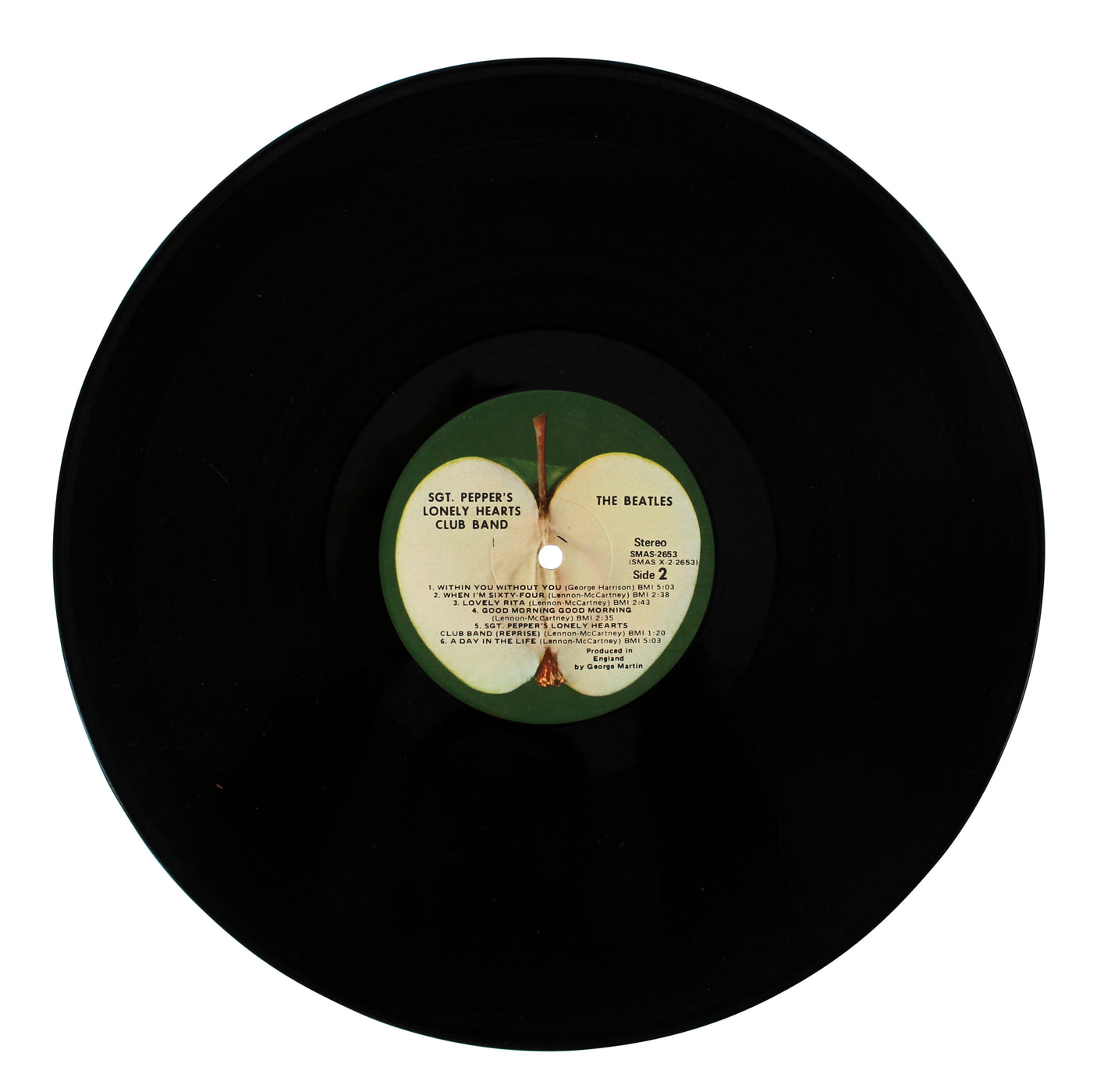 Paul McCartney Beatles Signed Sgt. Pepper's Album Cover W/ Vinyl JSA #YY56740