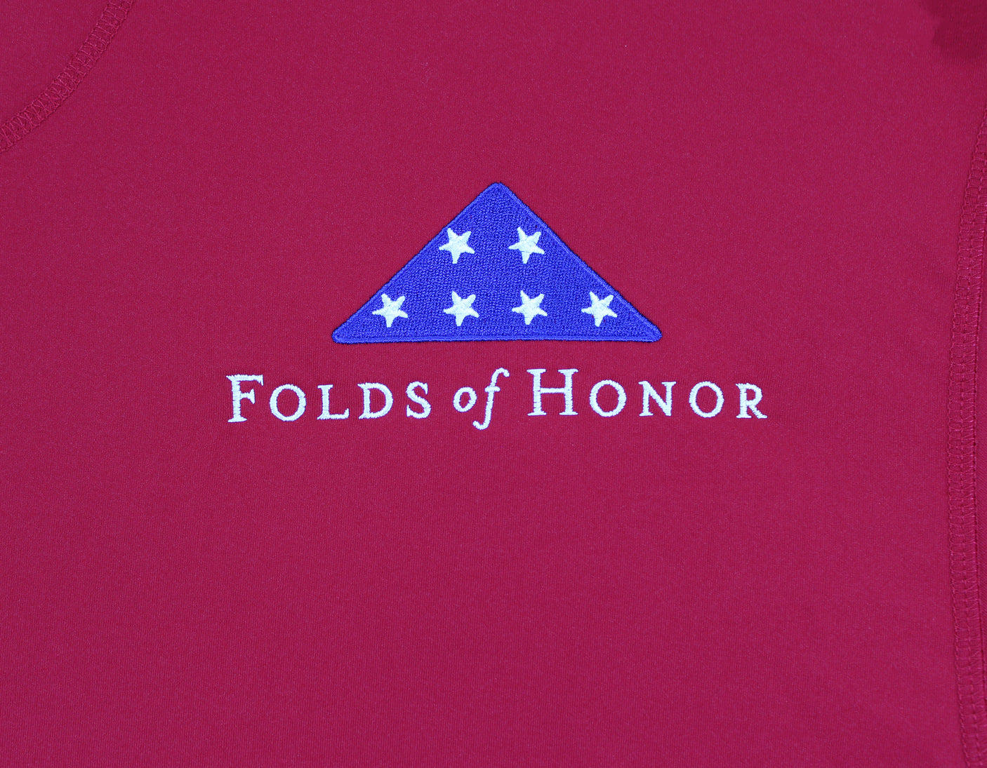 John Daly Authentic Signed Match Worn Red Quarter Zip Golf Shirt BAS #BH00332