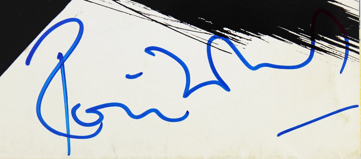 Ronnie Wood Rolling Stones Signed Love Is Strong 45 RPM Album Cover BAS #BG82269