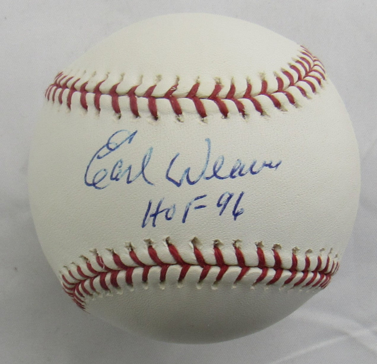 Earl Weaver Signed Rawlings Baseball w/ Insc Steiner Holo - MLB Holo