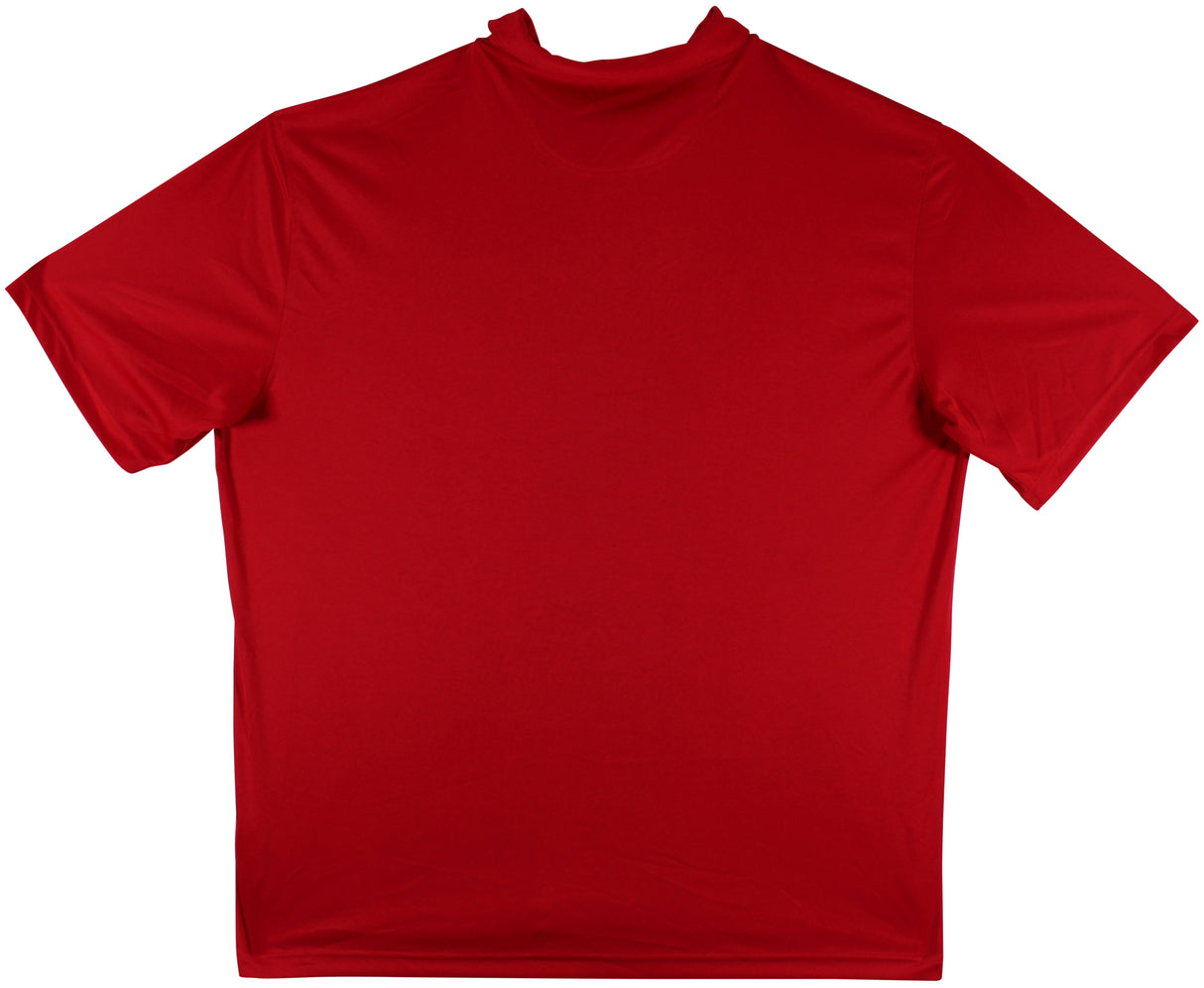 John Daly Authentic Signed Match Worn Red FOH Clique Polo Shirt BAS #BH00355