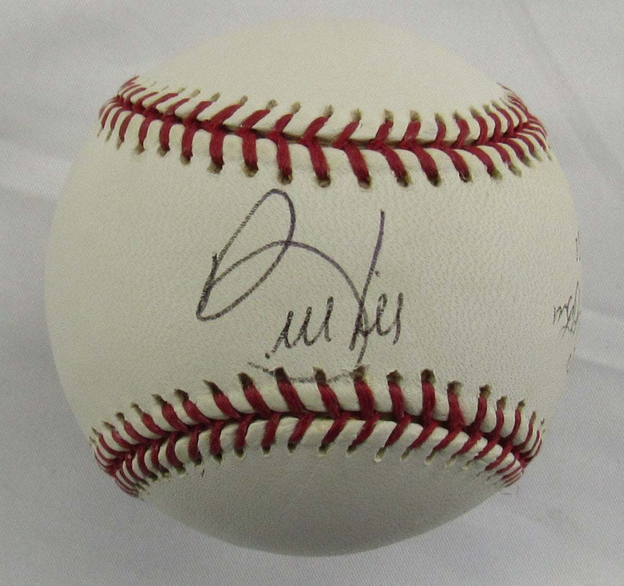 Annabelle "Lefty" Lee and Bill Lee Signed Rawlings Baseball B164
