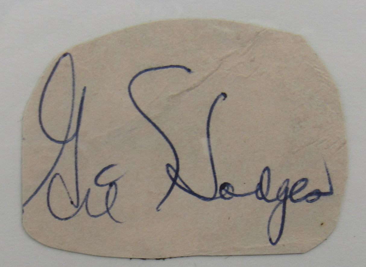 Gil Hodges Cut Signed Auto PSA/DNA Encapsulated XXI