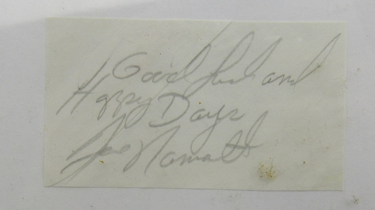 Joe Namath Cut Signed Auto PSA/DNA Encapsulated IV