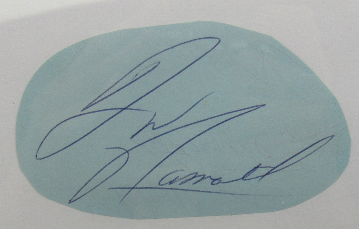 Joe Namath Cut Signed Auto PSA/DNA Encapsulated VIII