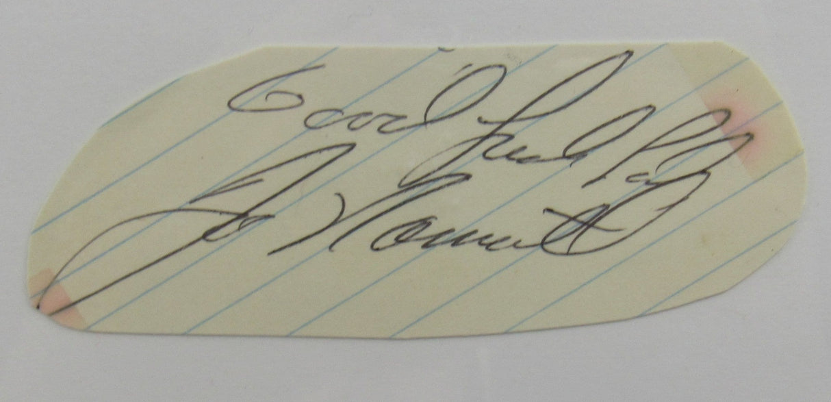 Joe Namath Cut Signed Auto PSA/DNA Encapsulated XVI