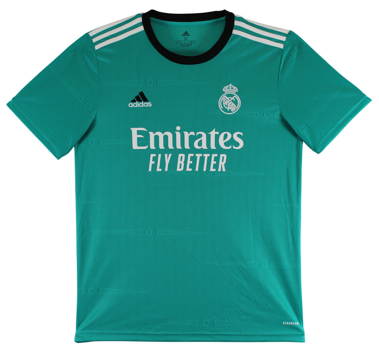Real Madrid Vincius Vin Jr. Authentic Signed Teal Adidas Jersey Autographed BAS