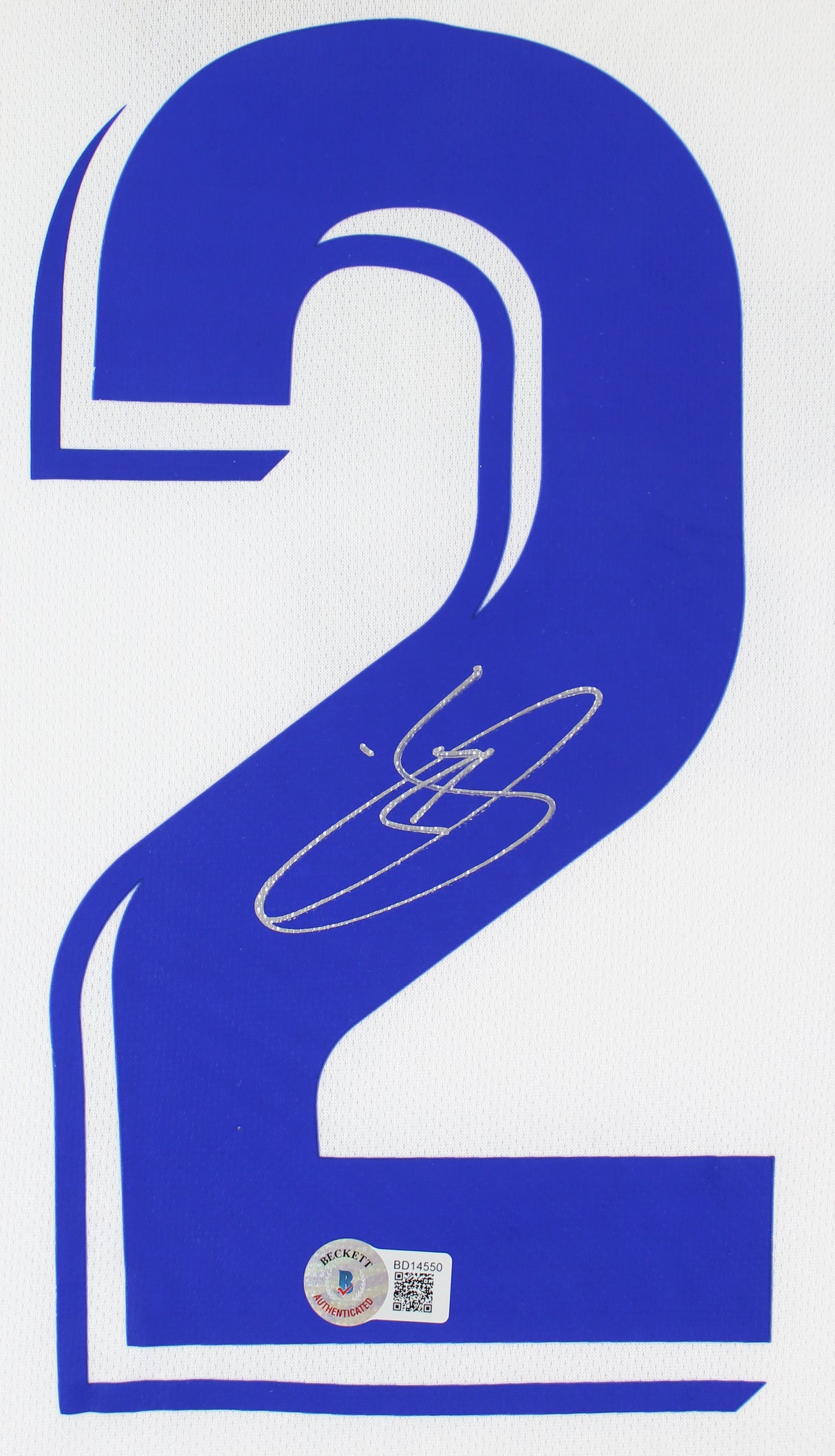 Real Madrid Vincius Vin Jr. Authentic Signed White Adidas Jersey BAS