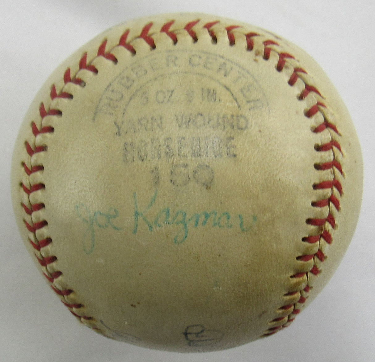 Tris Speaker Dizzy Dean Ford Frick +2 Signed Auto Baseball JSA LOA Y96327