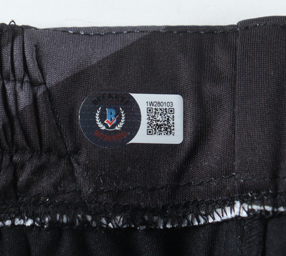Stipe Miocic Signed Custom Fight Shorts (Beckett Witnessed)