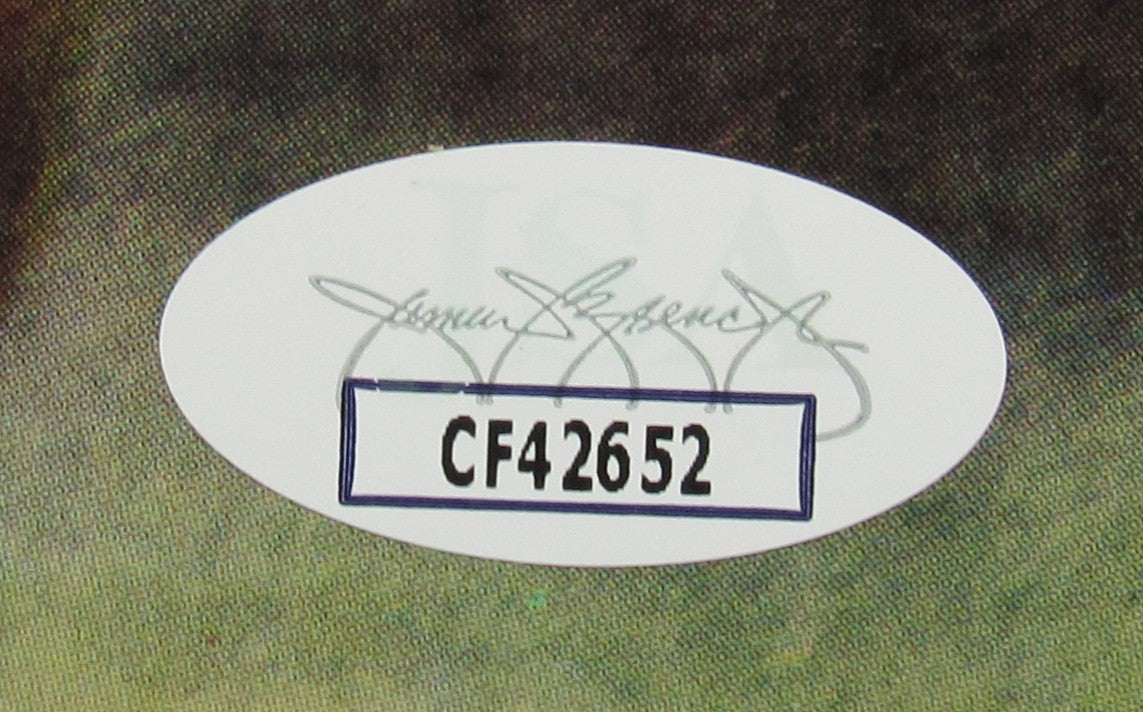 Willie Mays Signed Auto Baseball Magazine JSA CF42652