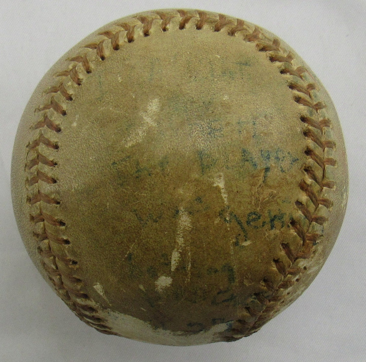 Thurman Munson Gene Michael Walt Williams Signed Auto Baseball JSA LOA B10484
