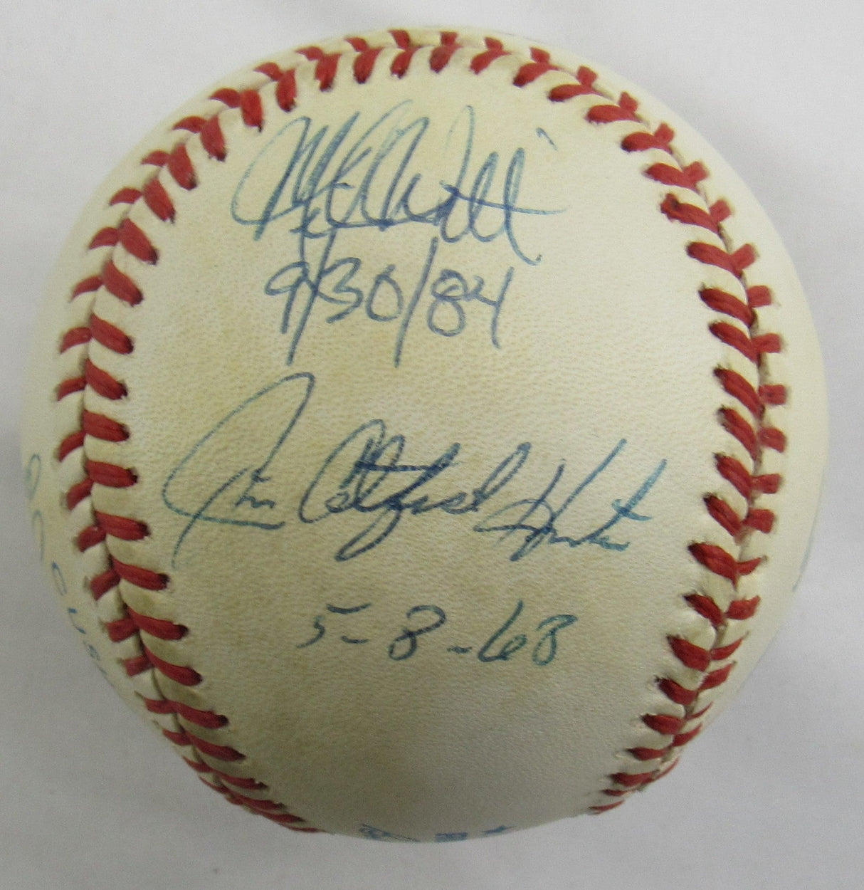 Sandy Koufax Jim Hunter Jim Bunning +4 Signed Auto Baseball JSA LOA B76924
