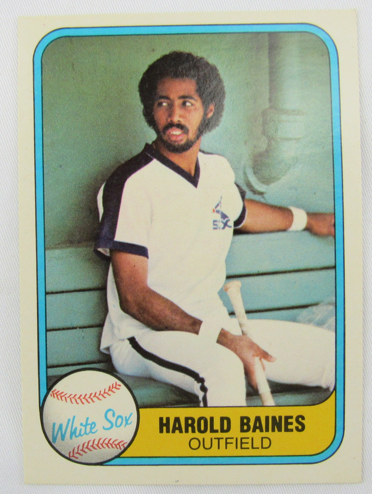 1981 Fleer Harold Baines Baseball Card Lot - 3 Total - Blackless Printing Error...