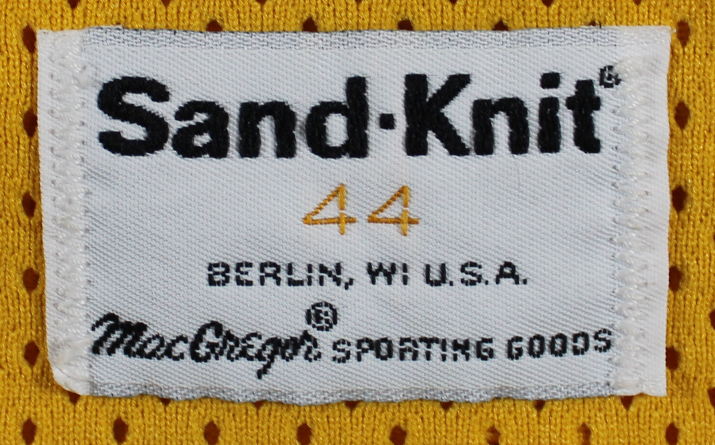 Lakers Magic Johnson "HOF 02" Signed Yellow MacGregor Sand-Knit Jersey BAS Wit 4