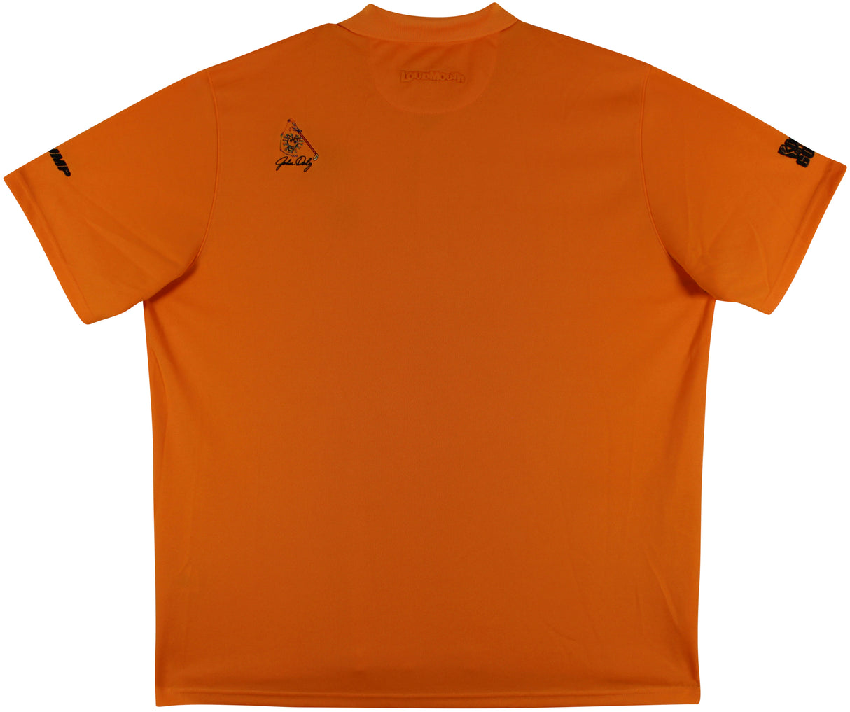 John Daly Authentic Signed Match Worn Orange Loudmouth Polo Shirt BAS #BH00360