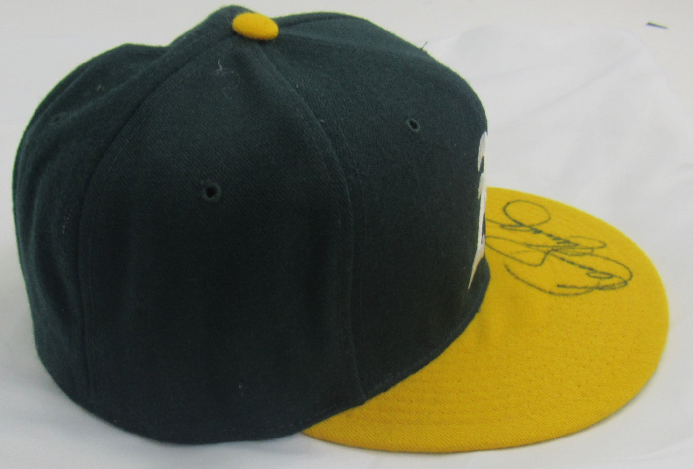 Dennis Eckersley Signed Auto Athletics Hat JSA CF42672