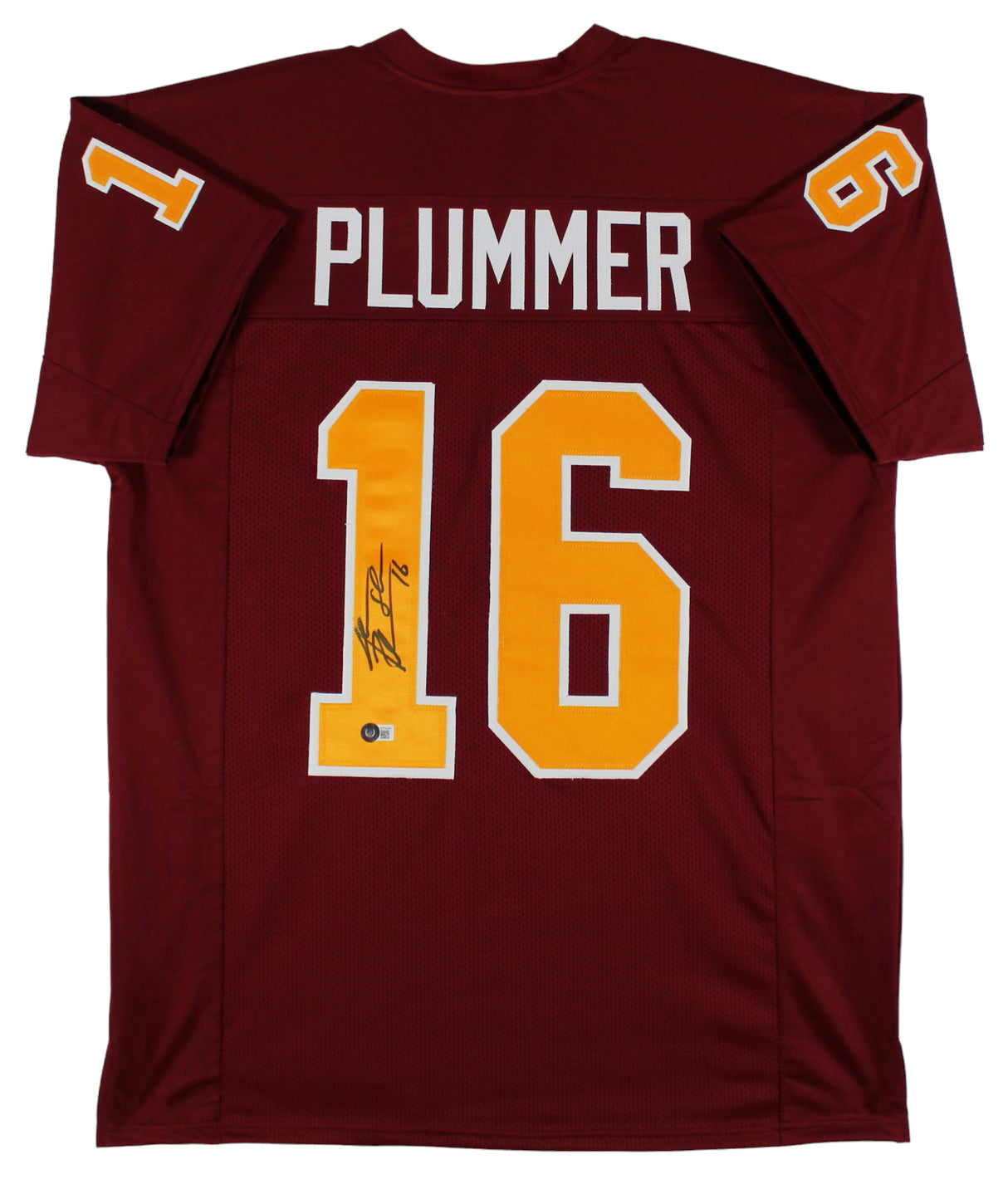 ASU Jake Plummer Signed Maroon Pro Style Jersey Signed on #1 Autographed BAS