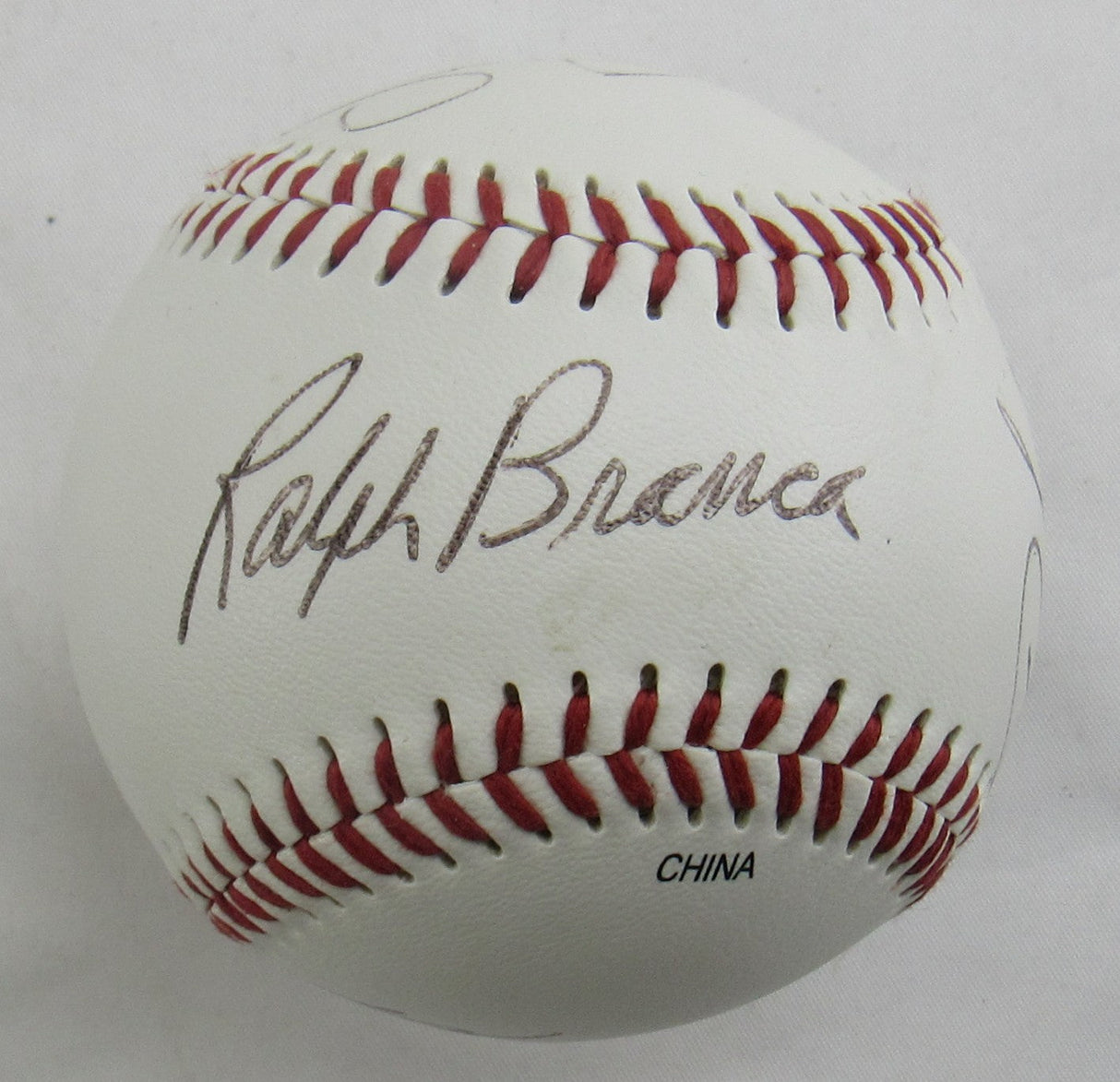 Darryl Strawberry Ed Kranepool Ron Swoboda Ralph Branca Signed Auto Baseball B171