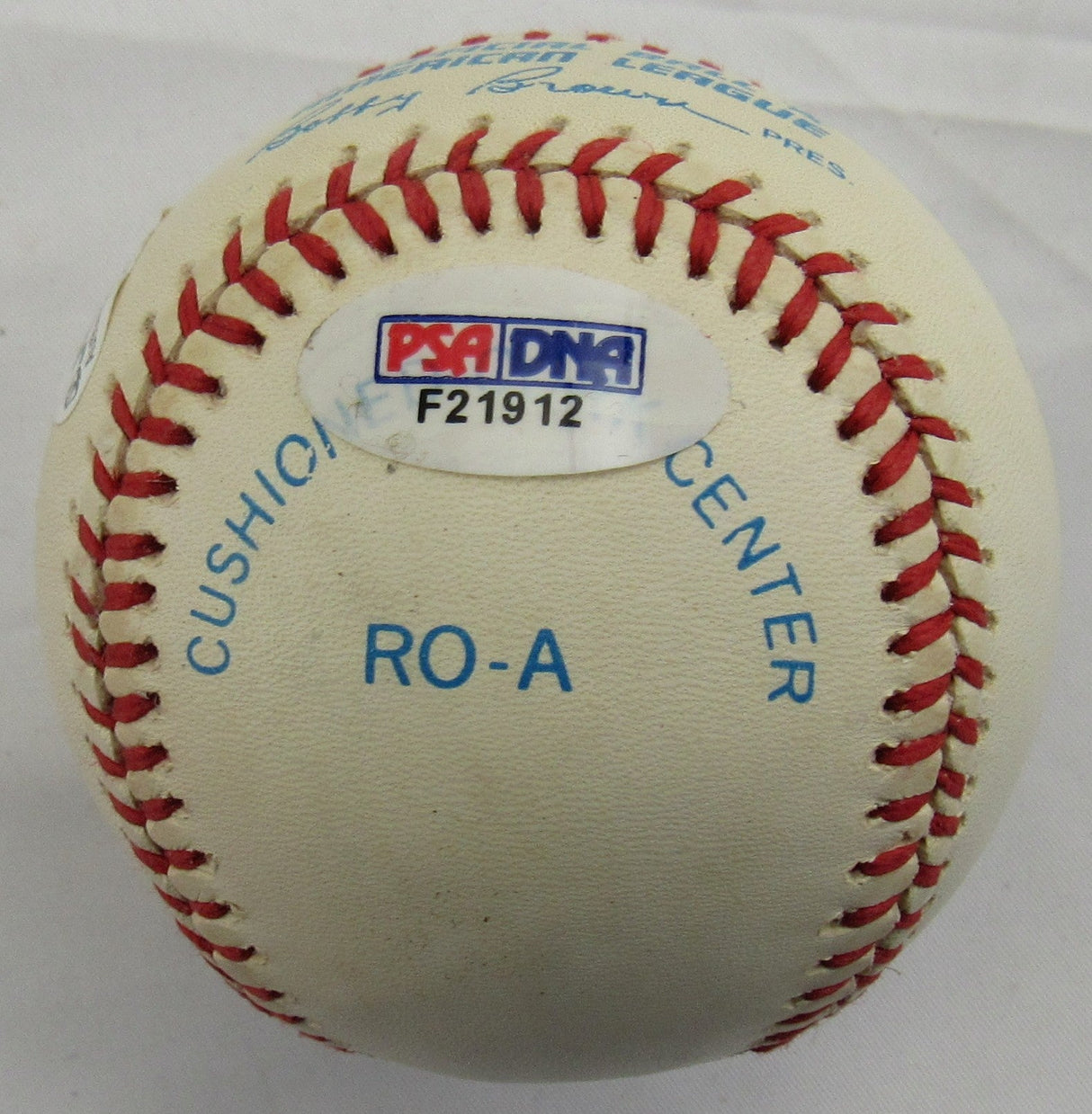 Reggie Jackson Signed Rawlings Baseball JSA CL29238